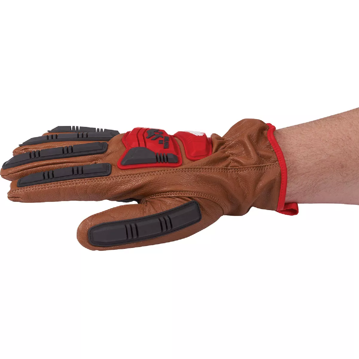 Milwaukee Impact Cut Level 3 Unisex Medium Goatskin Leather Work Gloves - photo 2