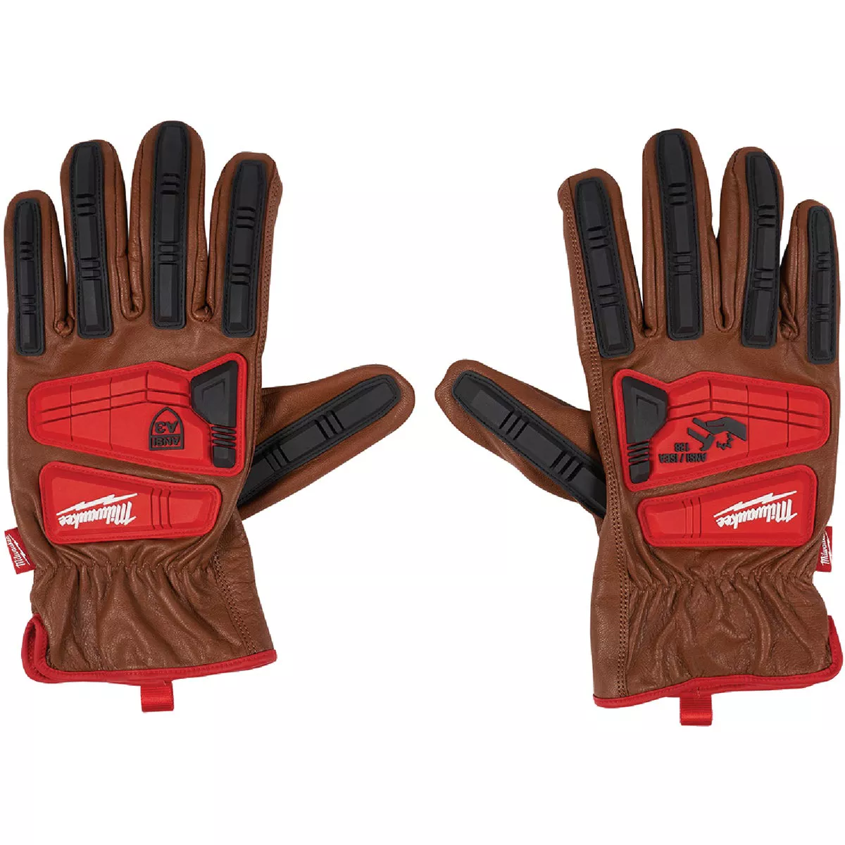 Milwaukee Impact Cut Level 3 Unisex Medium Goatskin Leather Work Gloves - photo 6