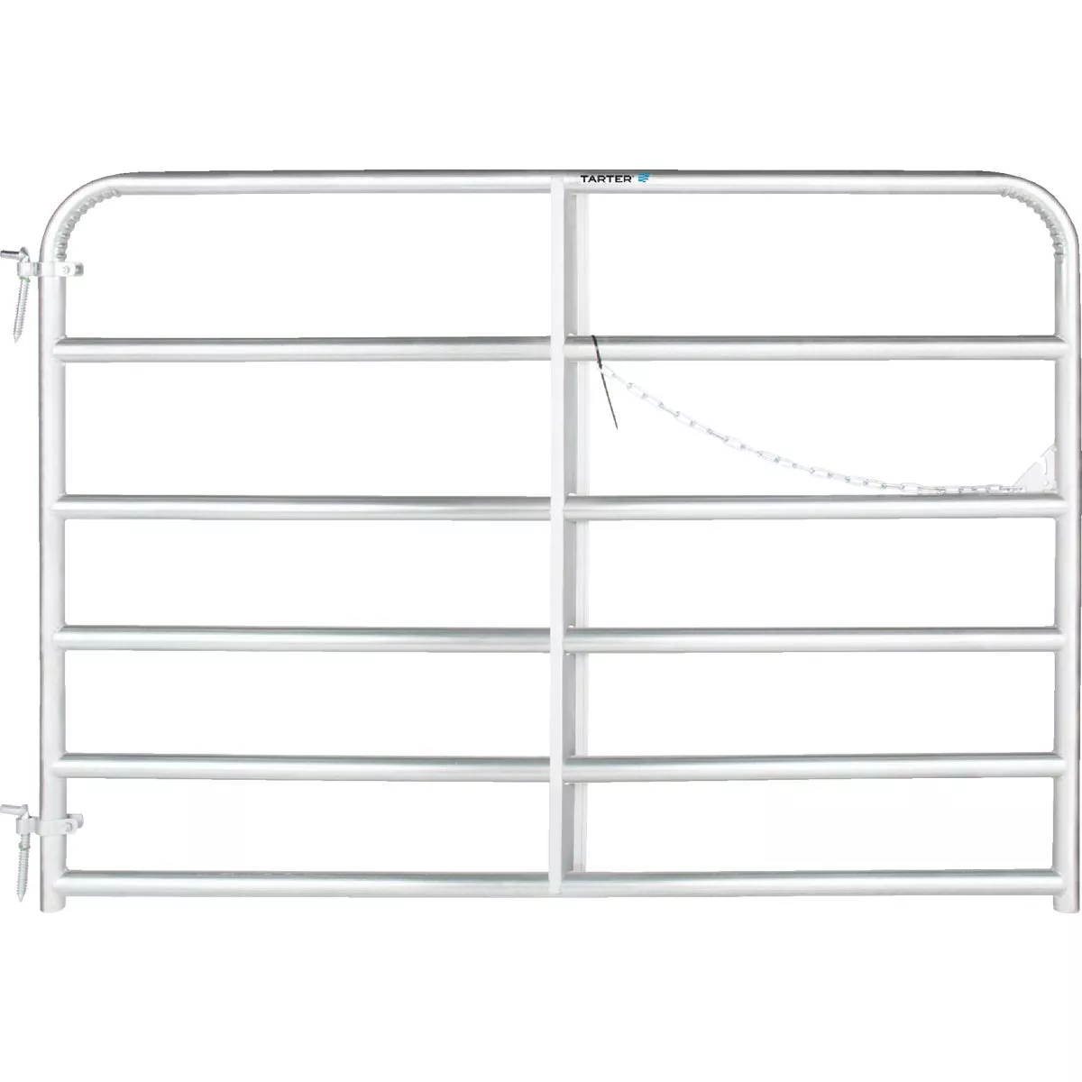 Tarter 50 In. H. x 6 Ft. L. x 1-3/4 In. Tube Diameter Galvanized Tube Gate