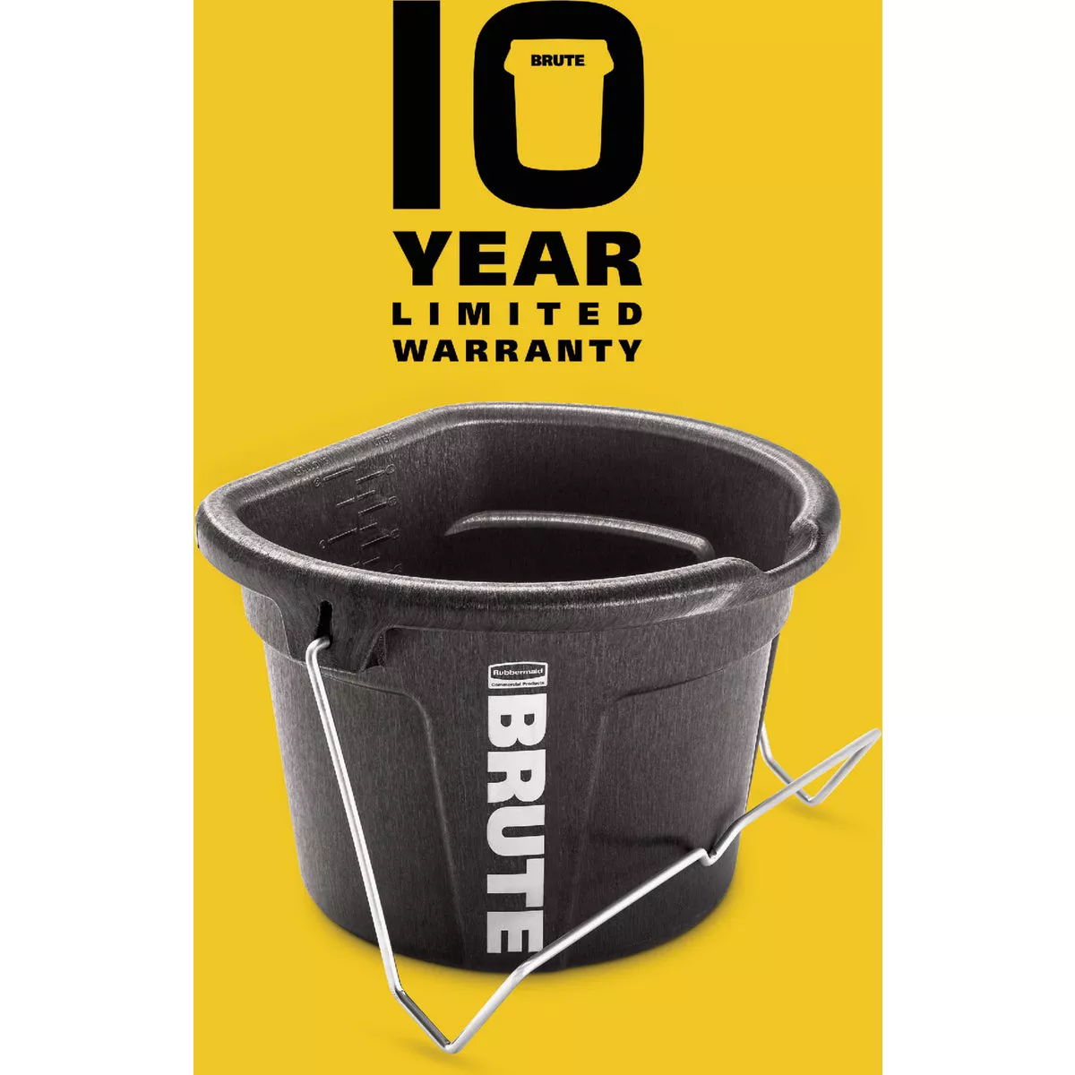 Rubbermaid Commercial Brute 5 Gal. 3-in-1 Flat Back Bucket - photo 2