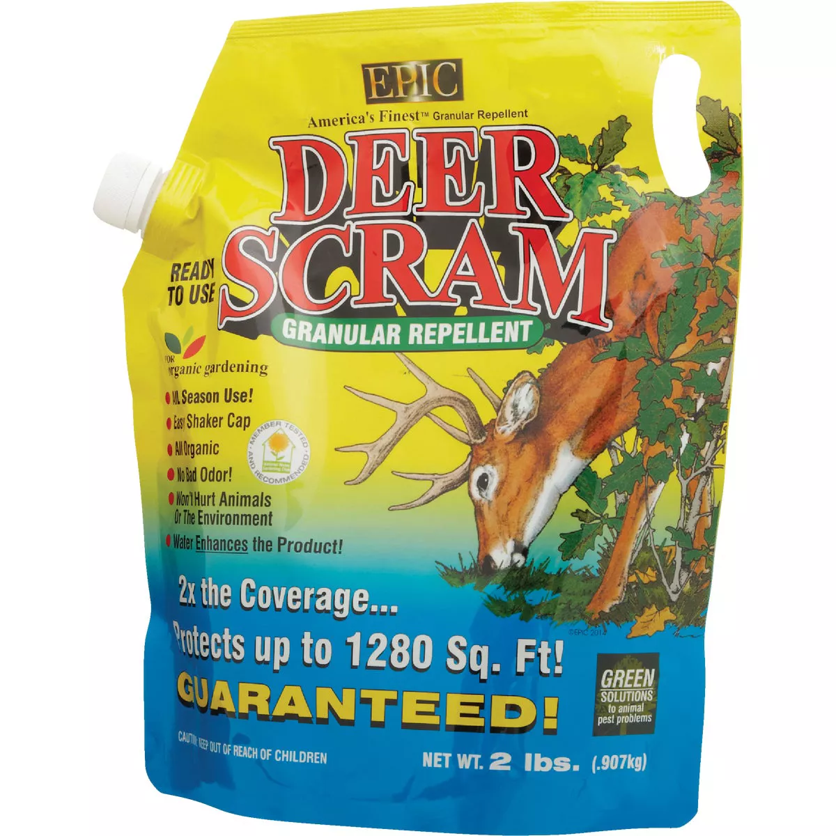 Deer Scram 2 Lb. Granular Organic Deer Repellent - photo 3