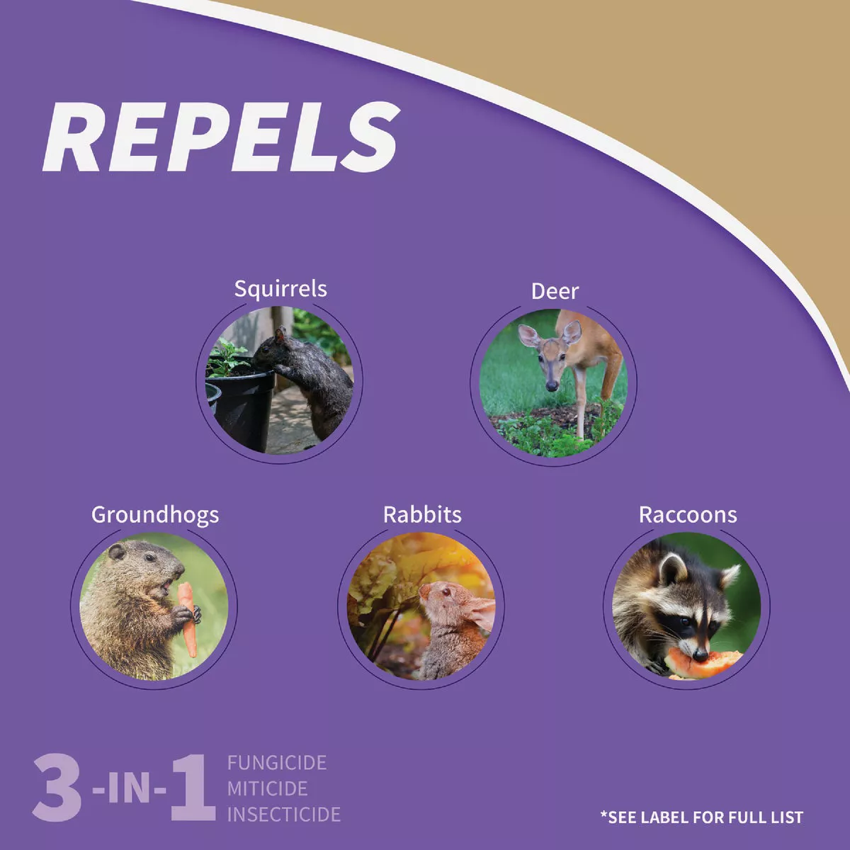 Bonide Repels-All 3 Lb. Granules Animal Repellent - photo 5