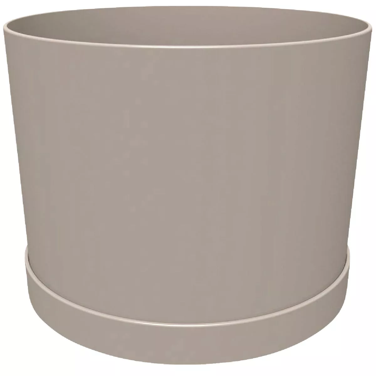 Bloem Mathers Collection 8 In. Pebble Stone Plastic Planter