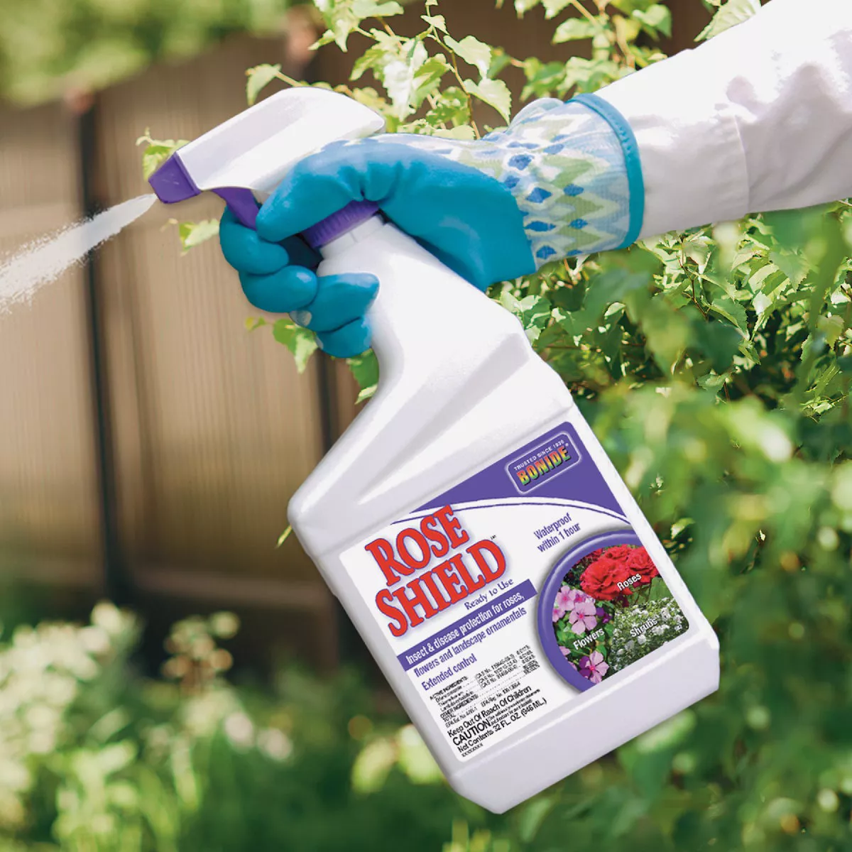 Bonide Rose Shield 1 Qt. Ready To Use Trigger Spray Insect & Disease Killer - photo 3