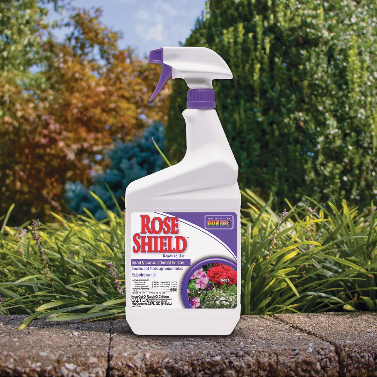 Bonide Rose Shield 1 Qt. Ready To Use Trigger Spray Insect & Disease Killer - photo 4
