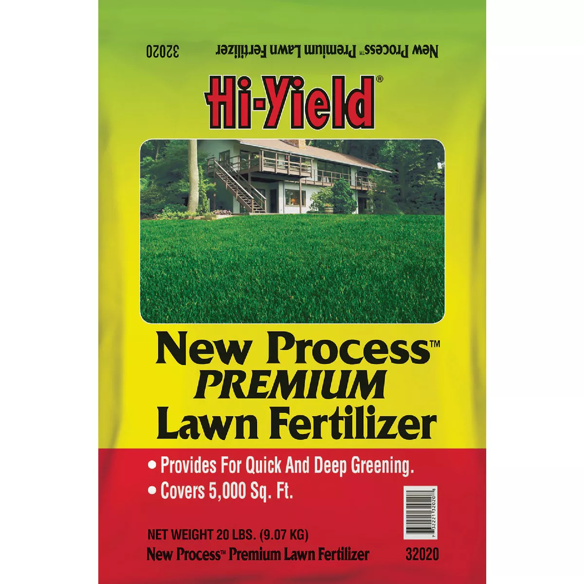 Hi-Yield New Process 16 Lb. 4000 Sq. Ft. 15-5-10 Premium Lawn Fertilizer