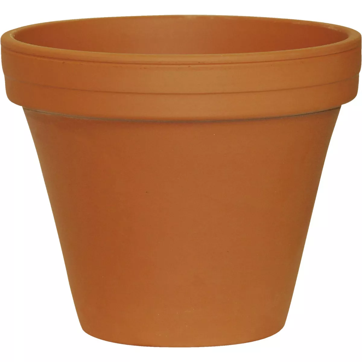 Deroma 6.3 In. Red Terra Cotta Clay Standard Planter