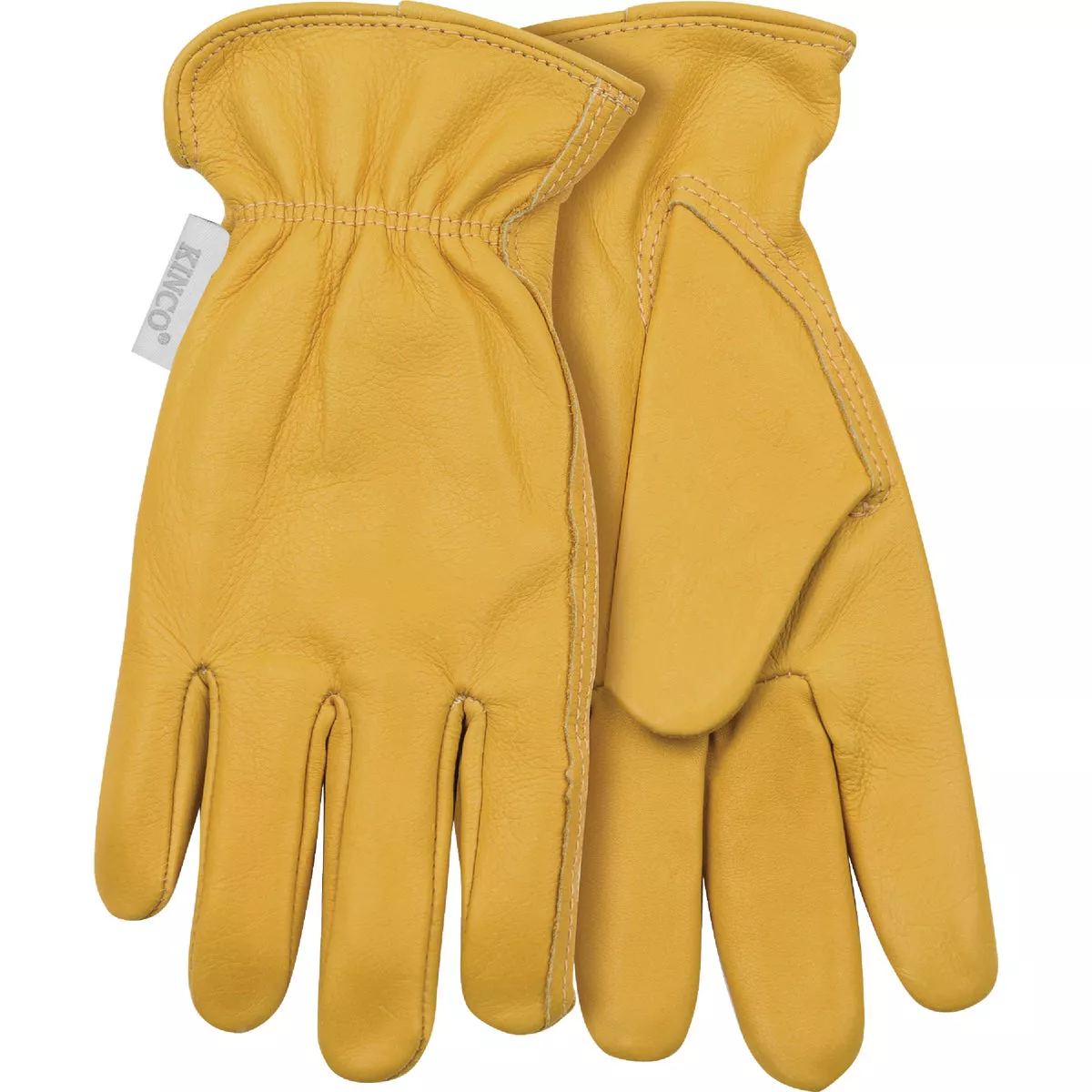 Kinco Women's Medium Tan Cowhide Driver Work Glove - photo 2