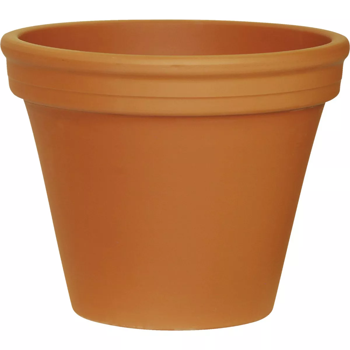 Deroma 12.2 In. Red Terra Cotta Clay Standard Planter
