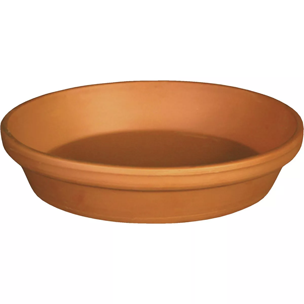 Deroma 5.9 In. Red Terracotta Clay Standard Saucer