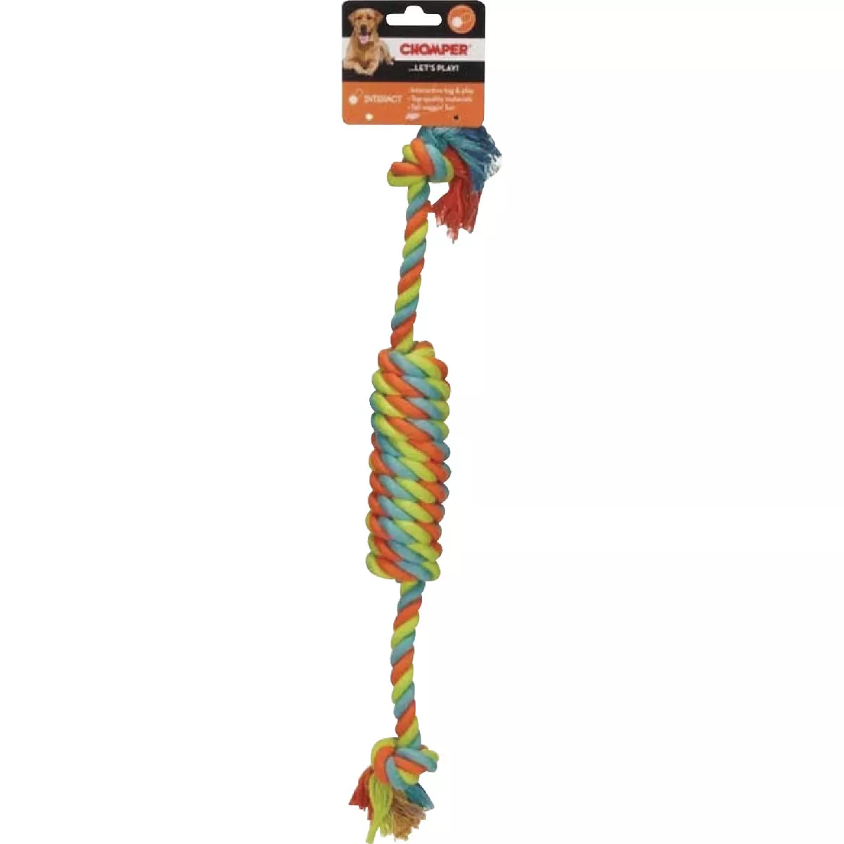 Boss Pet Chomper Rope Tugger Dog Toy - photo 2