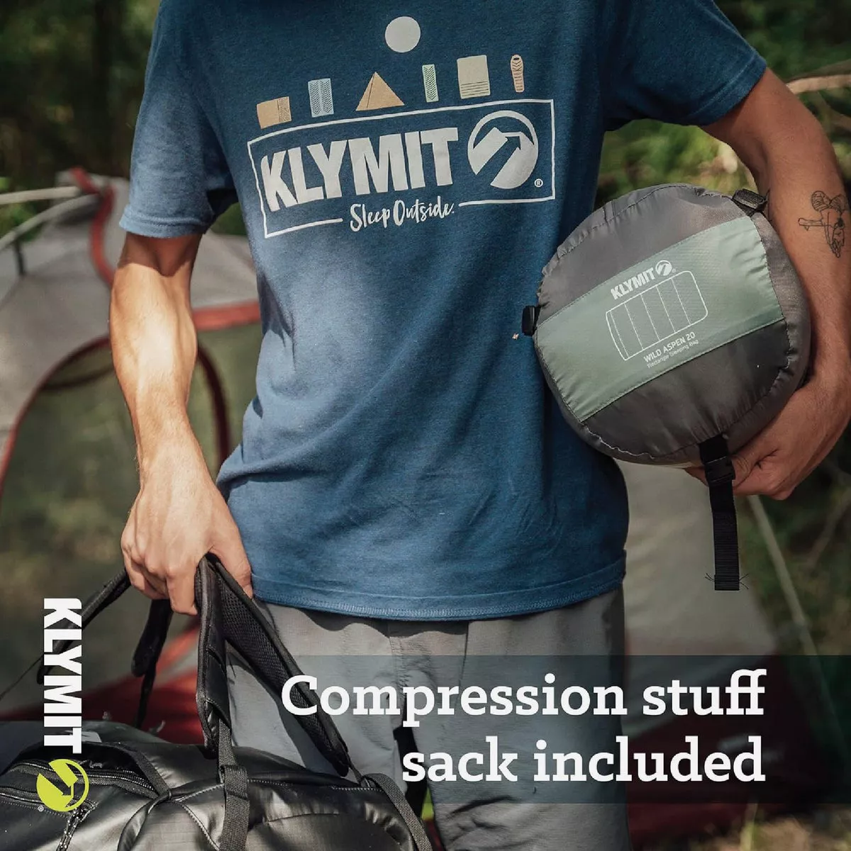 Klymit Wild Aspen 20 Deg F Rectangle Sleeping Bag - photo 3