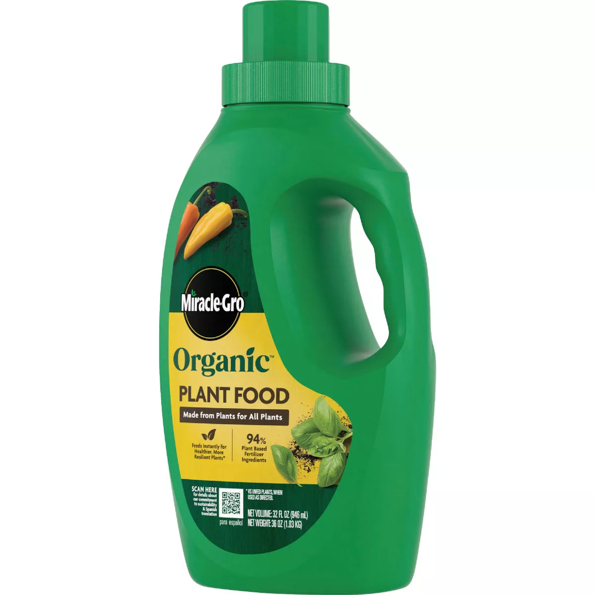 Miracle-Gro 32 Oz. Organic Liquid Plant Food - photo 5