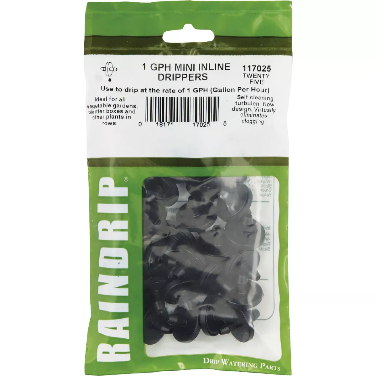 Raindrip 1 GPH Mini In-Line Dripper (25-Pack) - photo 2