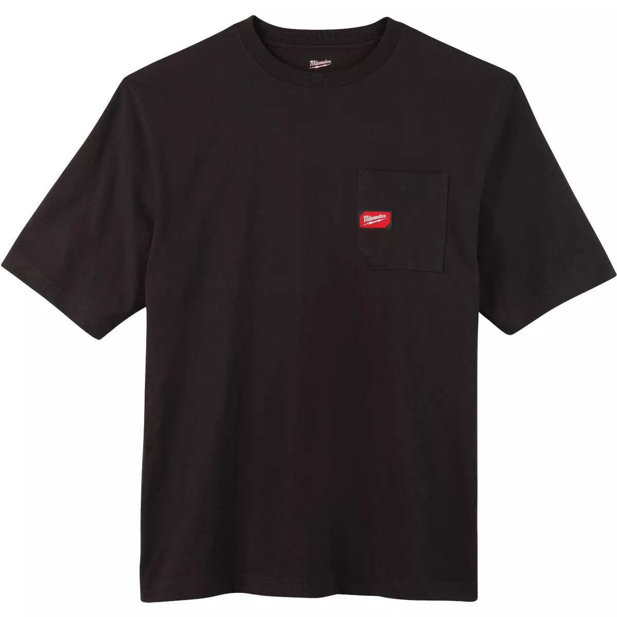 Milwaukee XL Black Short Sleeve Men's Heavy-Duty Pocket T-Shirt - photo 2