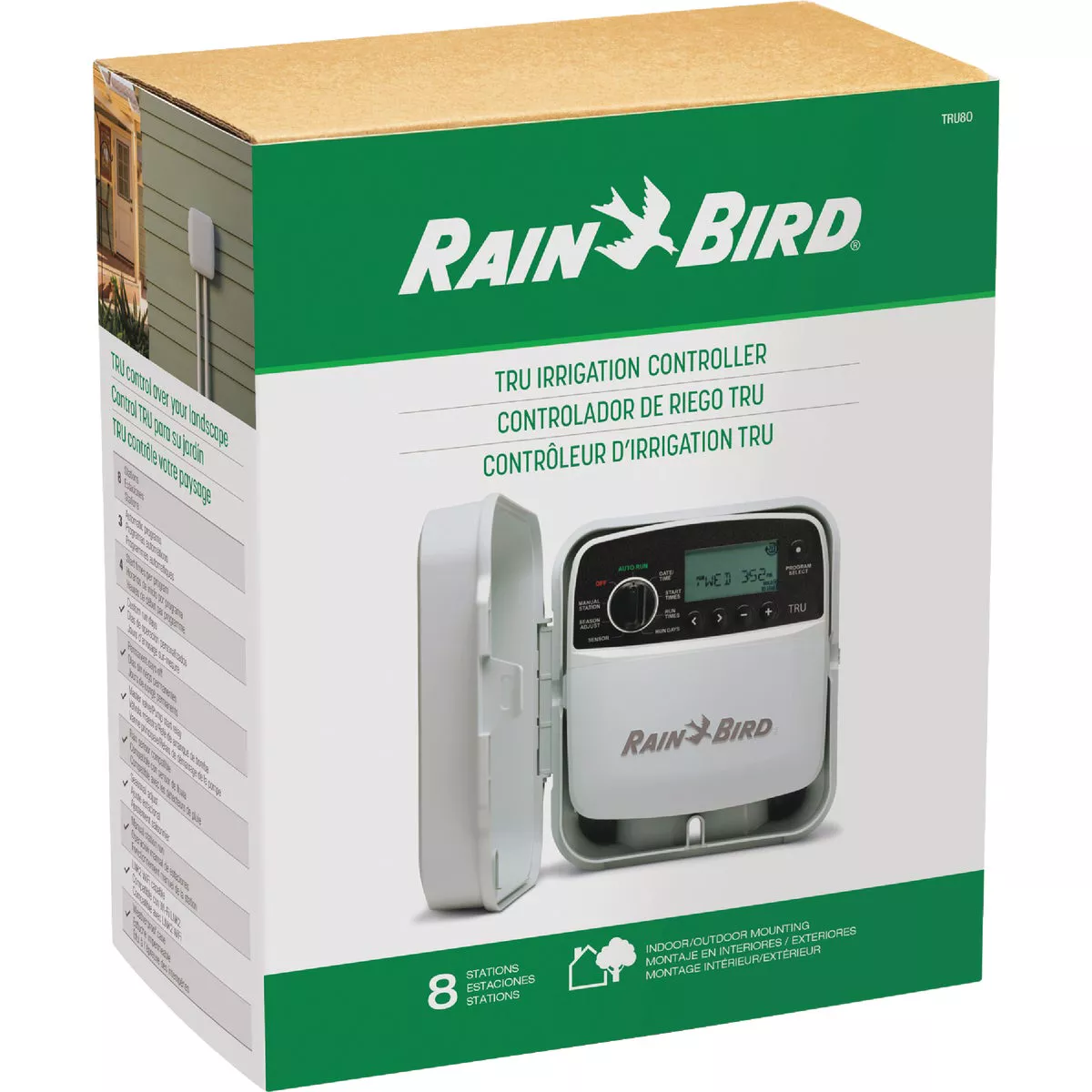 Rain Bird TRU 8-Station Indoor/Outdoor Irrigation Controller - photo 2