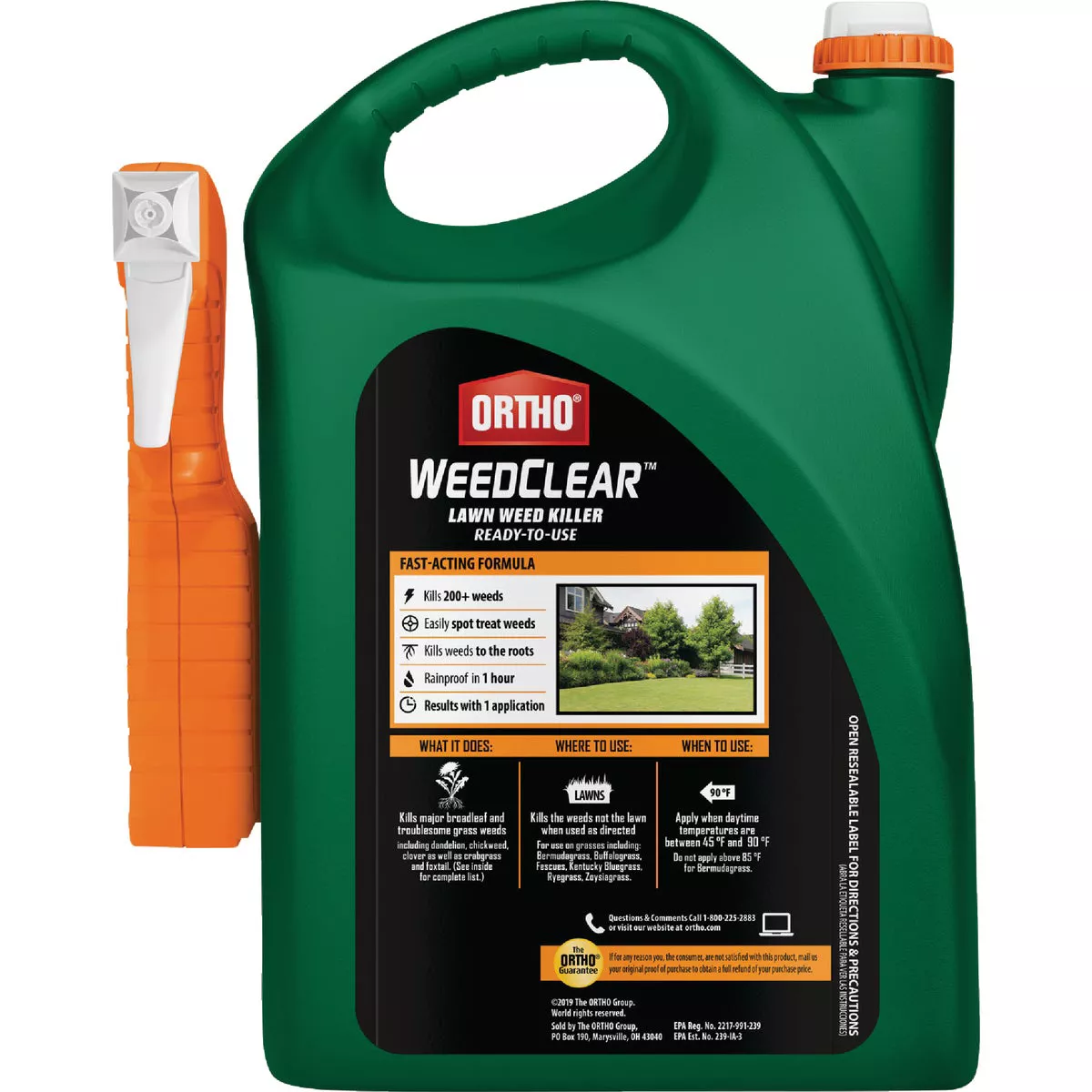 Ortho WeedClear 1 Gal. Ready-To-Use Trigger Spray Lawn Weed Killer - photo 2