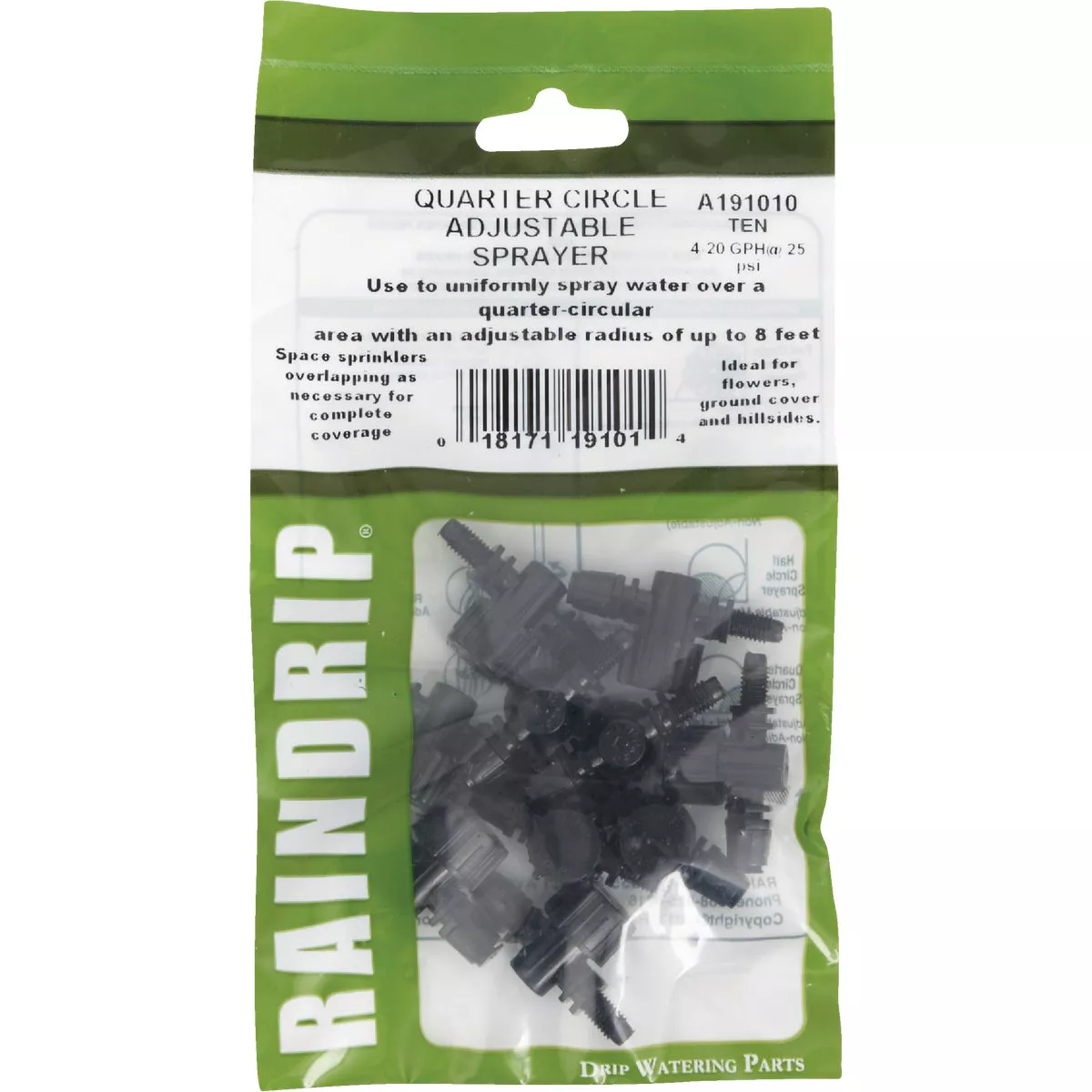 Raindrip Quarter Circle Adjustable Sprayer (10-Pack) - photo 2