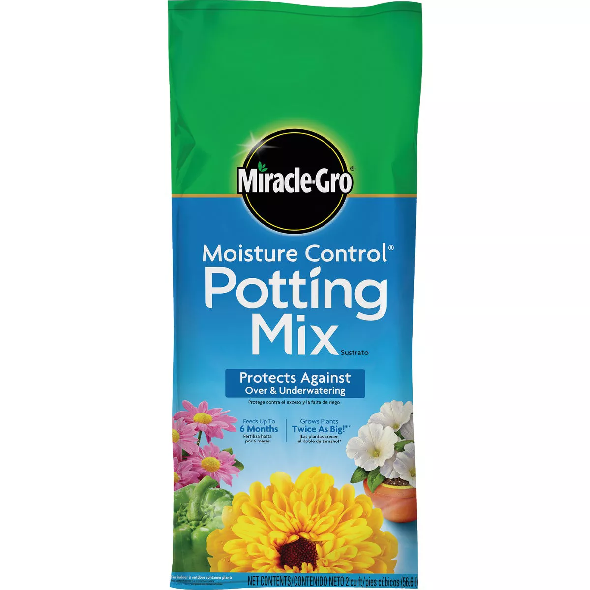 Miracle-Gro Moisture Control 2 Cu. Ft. Potting Mix