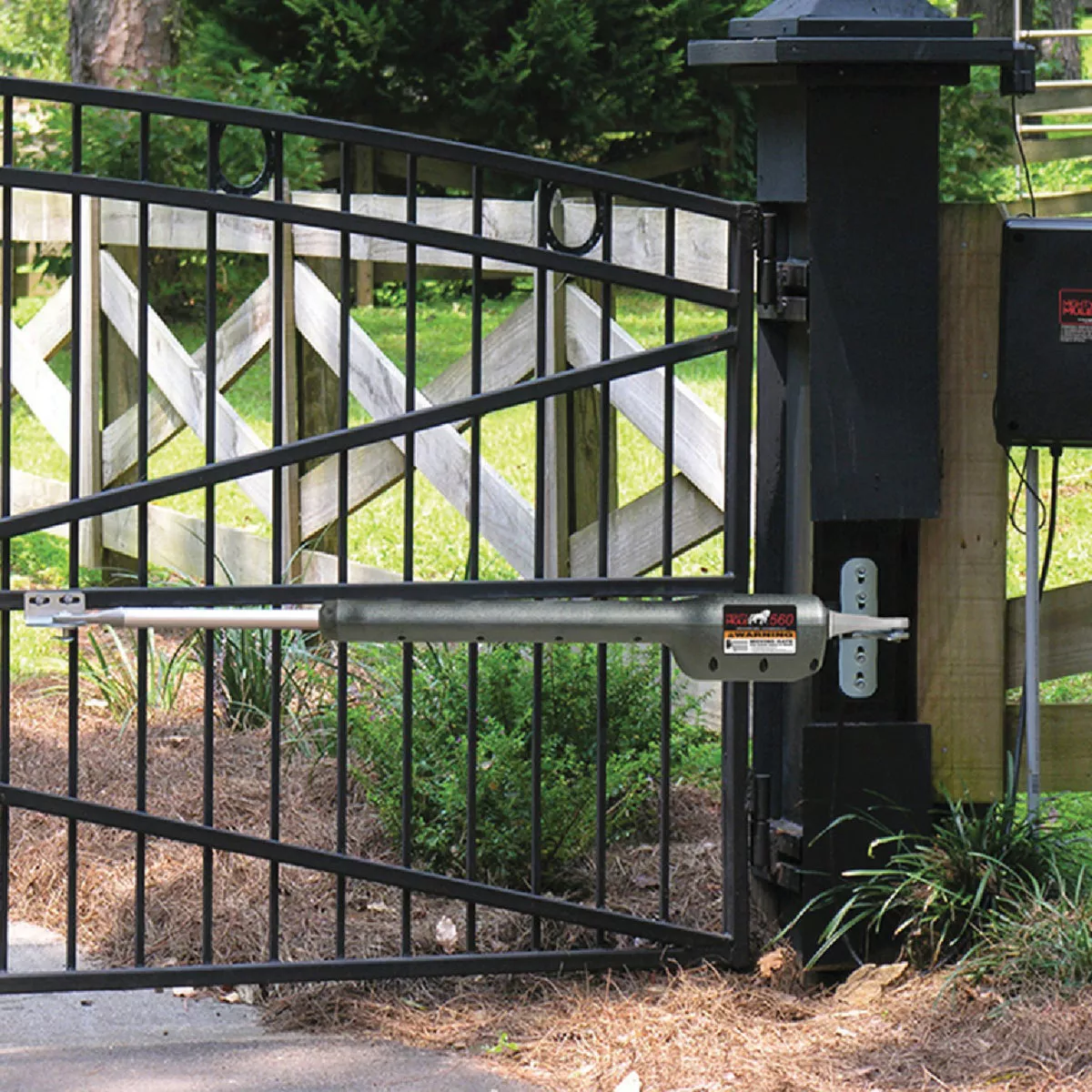 Mighty Mule MM571W 18 Ft. 850 Lb. Heavy-Duty Single Gate Opener Kit - photo 9