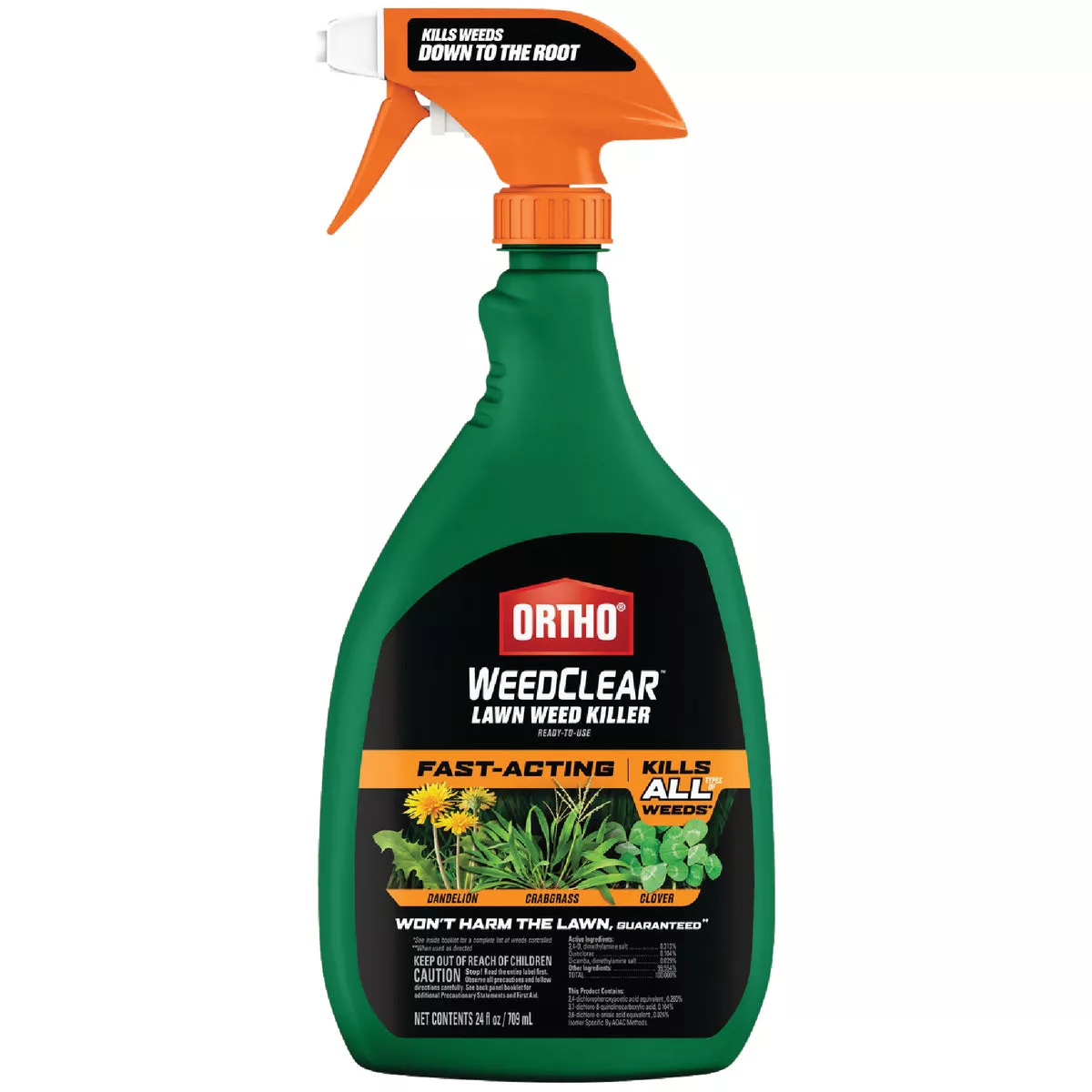Ortho WeedClear 24 Oz. Ready-To-Use Trigger Spray Lawn Weed Killer