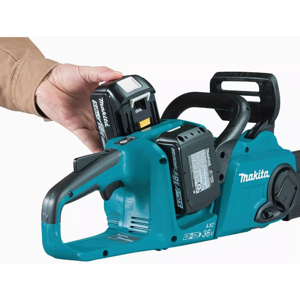 Makita 18V LXT X2 (36V) Lithium-Ion Brushless Cordless 16 In. (5.0Ah) Chain Saw Kit - photo 16