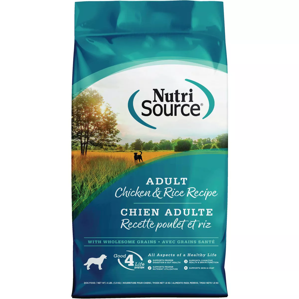 NutriSource 4 Lb. Chicken & Rice Recipe Dog Food