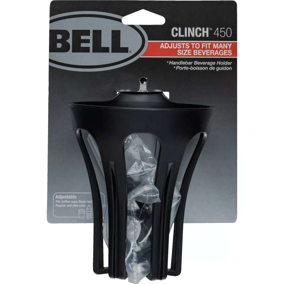 Bell Sports Clinch 450 Flexible Vinyl Black Water Bottle Bracket - photo 2