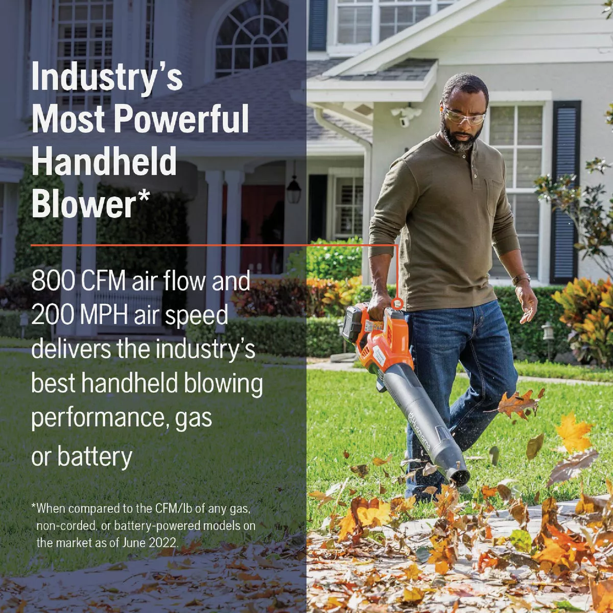 Husqvarna 350iB Leaf Blaster Battery Blower Kit - photo 12