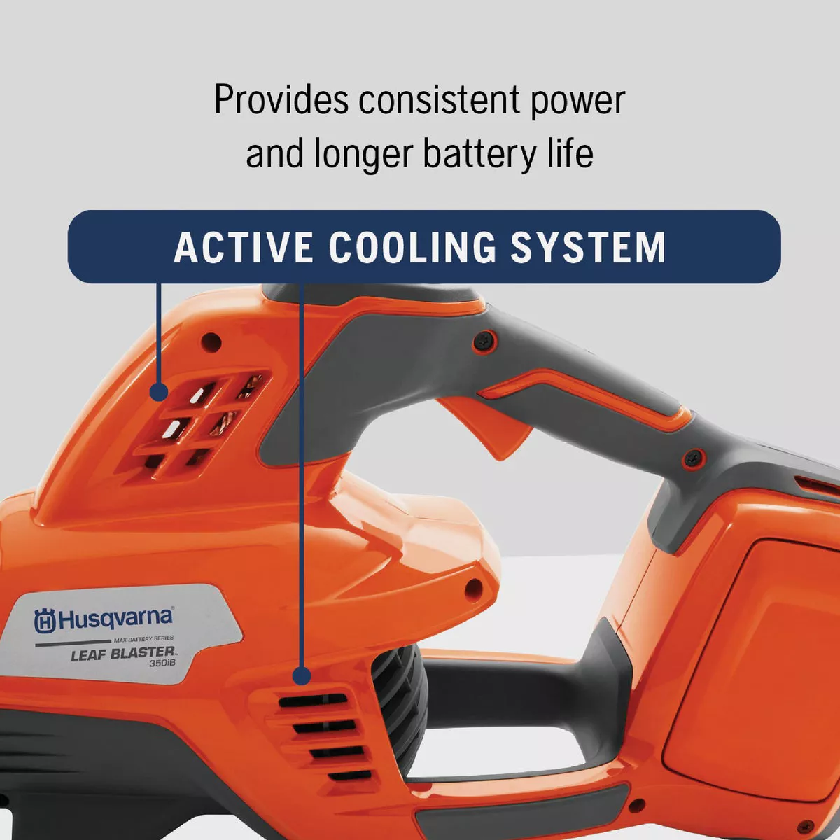 Husqvarna 350iB Leaf Blaster Battery Blower Kit - photo 13