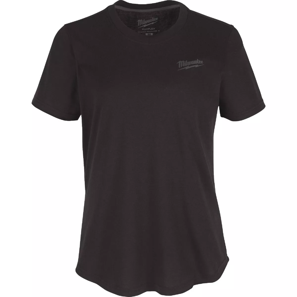 Milwaukee FREEFLEX Women's Small Black Short Sleeve Hybrid T-Shirt