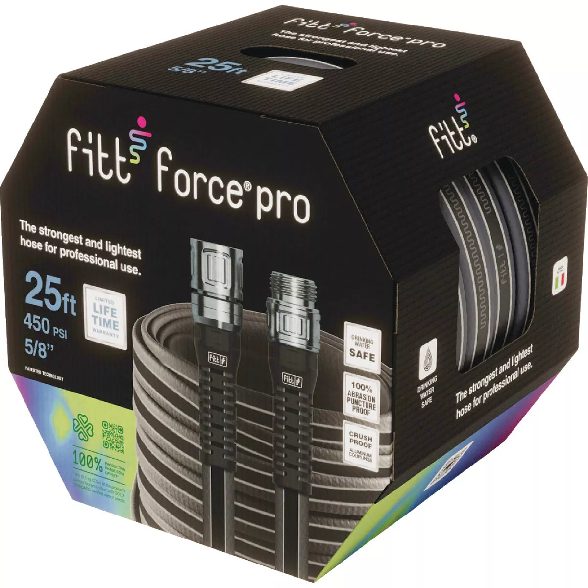 Fitt Force Pro 5/8 In. x 25 Ft. Commercial Grade Hose - photo 3