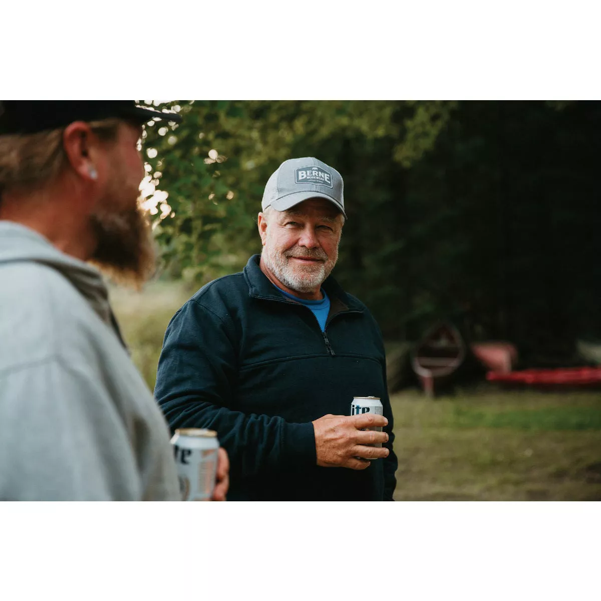 Berne Graphite Logo Trucker Cap - photo 4