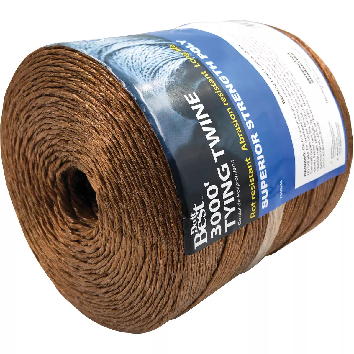 Do it Best 5/64 In. x 3000 Ft. Brown Polypropylene Tying Twine - photo 2