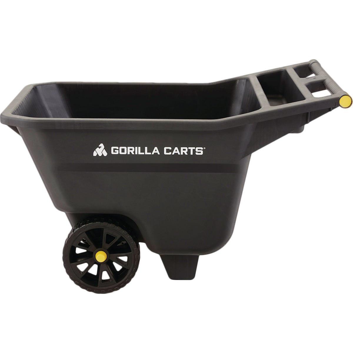 Gorilla Carts 5 Cu. Ft. Poly Yard Cart