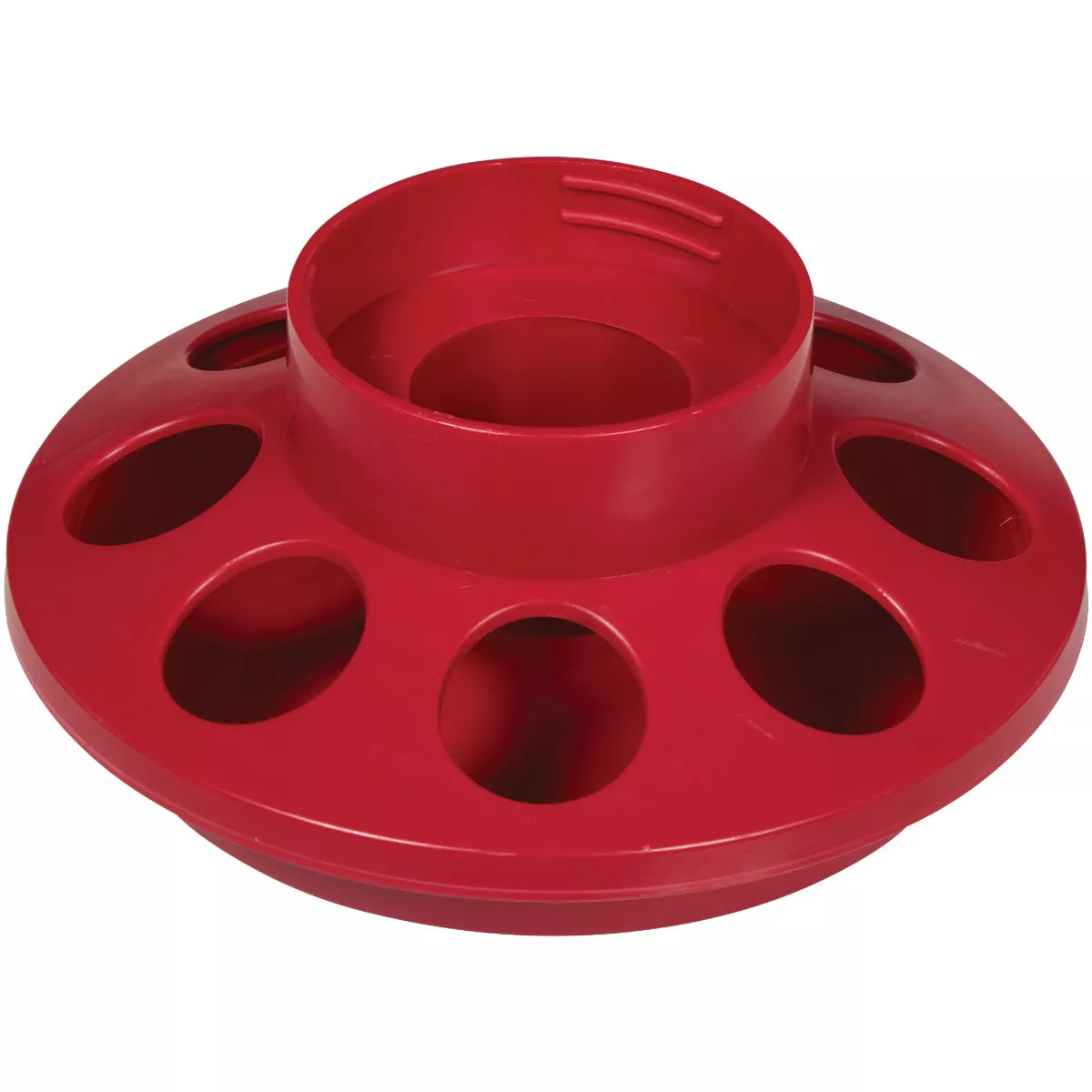 Farm-Tuff 1 Qt. Capacity Polypropylene Poultry Feeder Base