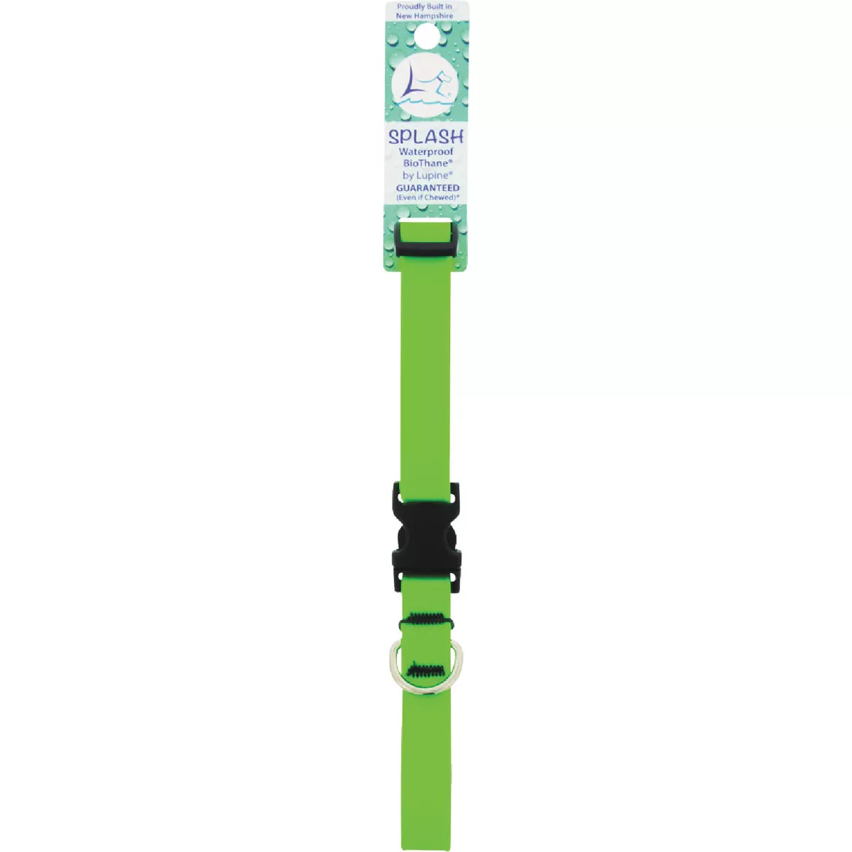 Lupine 3/4 In. Waterproof Neon Green 13 to 22 In. Adjustable Collar