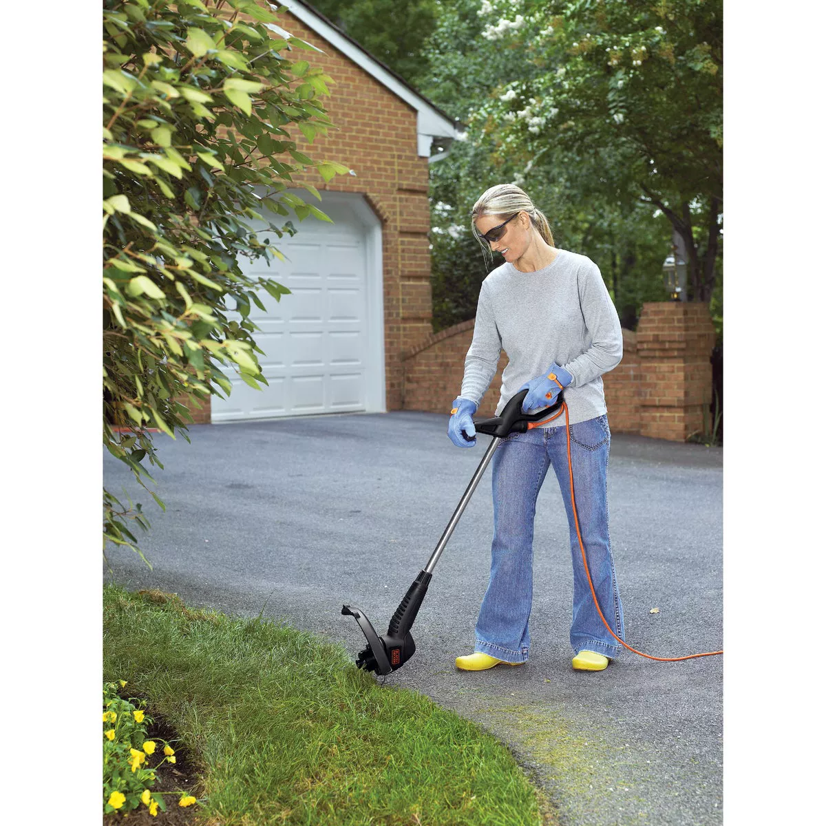 Black & Decker 12 In. 3.5-Amp Corded Electric String Trimmer Edger - photo 5
