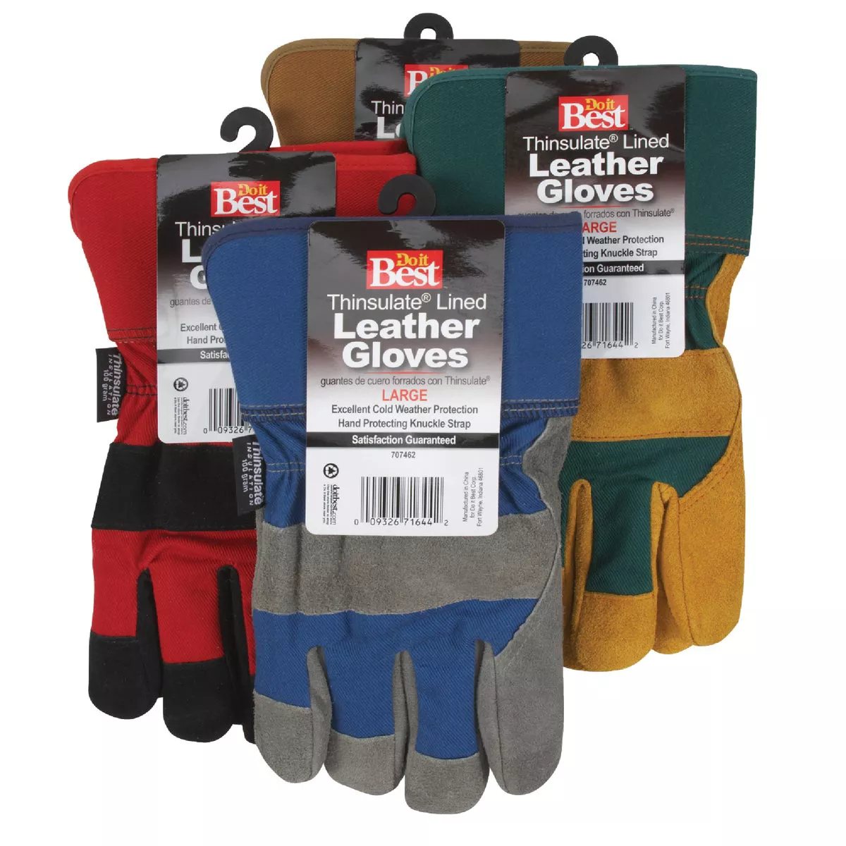 Do it Best Men's Medium Leather Winter Work Glove - photo 4