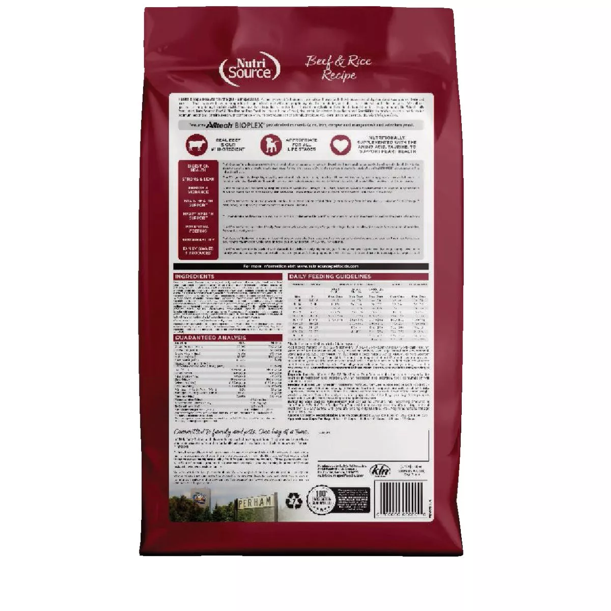 NutriSource 4 Lb. Beef & Rice Recipe Dog Food - photo 7