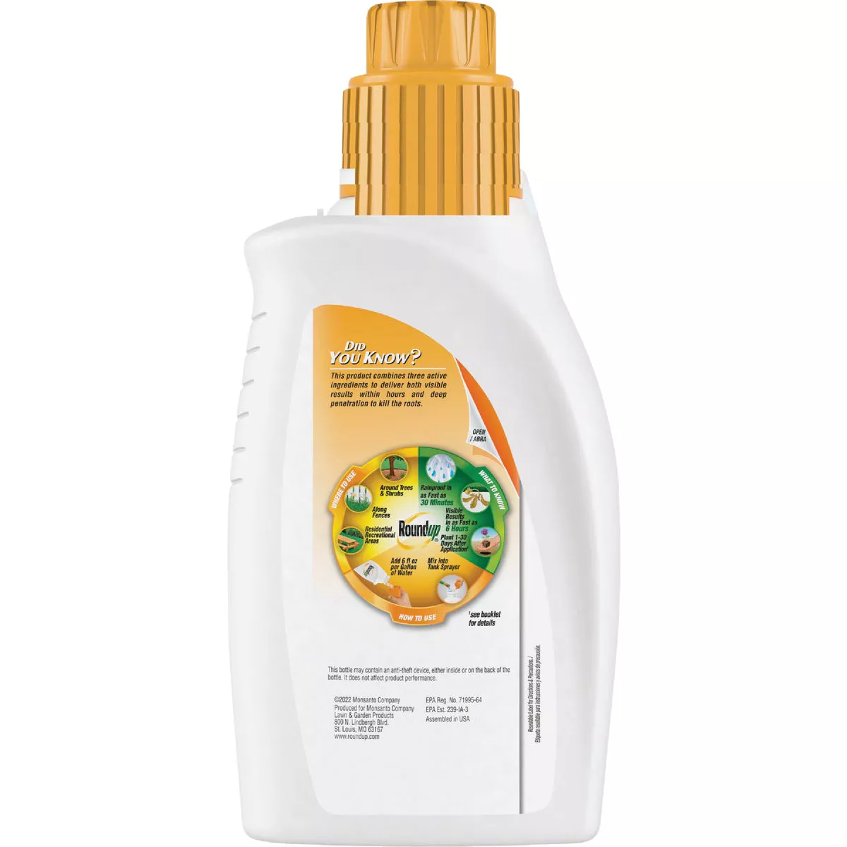 Roundup 32 Oz. Exclusive Formula Concentrate Poison Ivy Plus Tough Brush Killer - photo 2