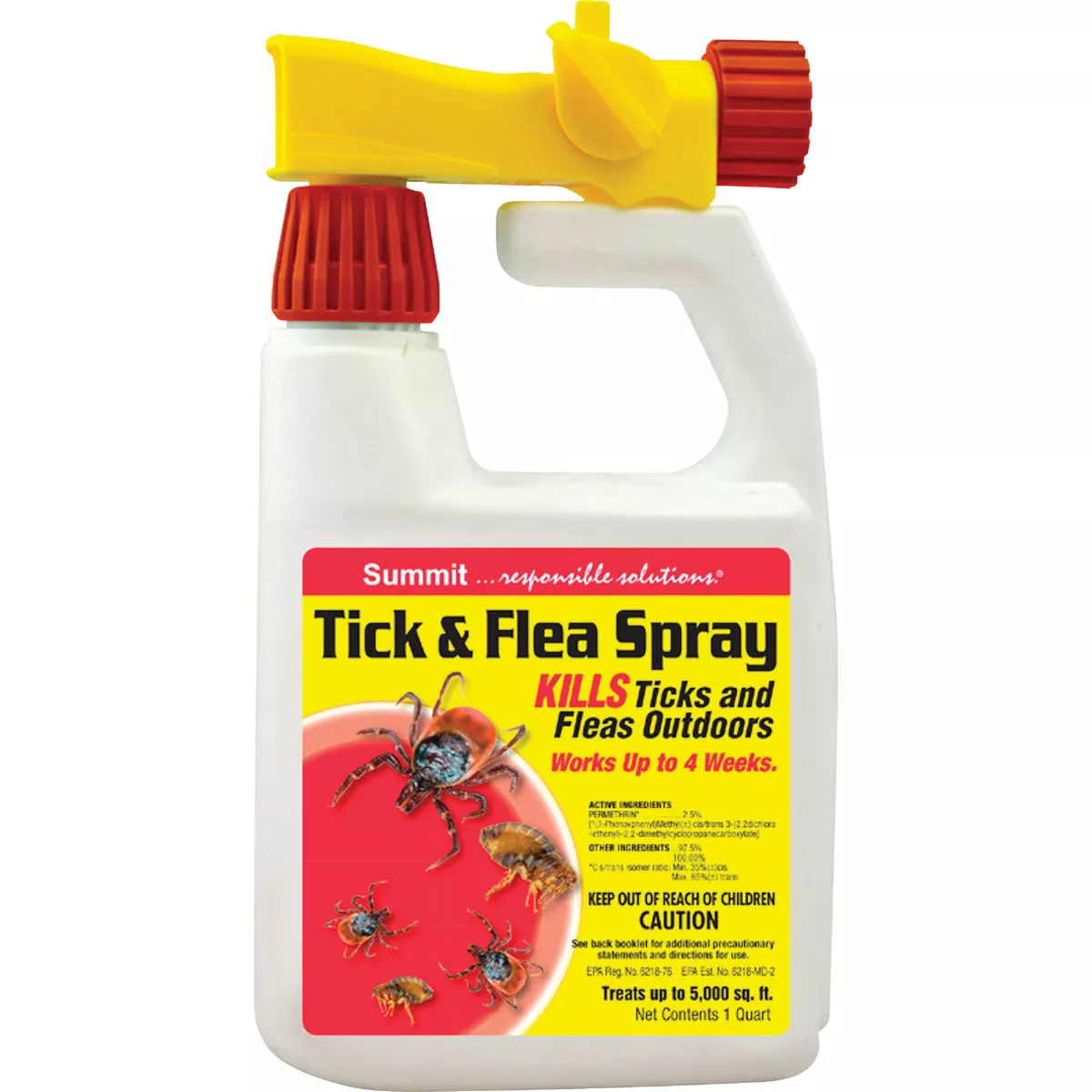 Summit 1 Qt. Ready To Spray Hose End Tick & Flea Killer
