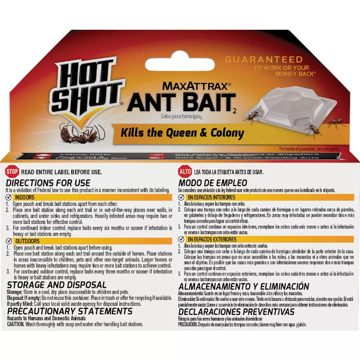 Hot Shot MaxAttrax 0.28 Oz. Solid Ant Bait Station (4-Pack) - photo 2