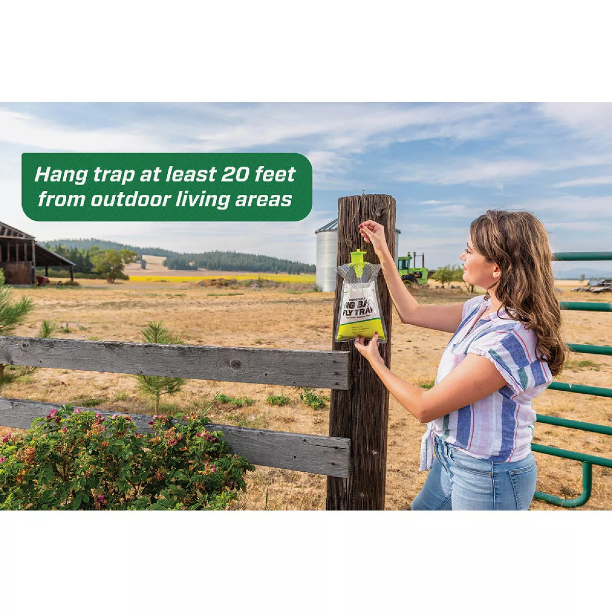 Rescue Big Bag Disposable Outdoor Fly Trap - photo 6