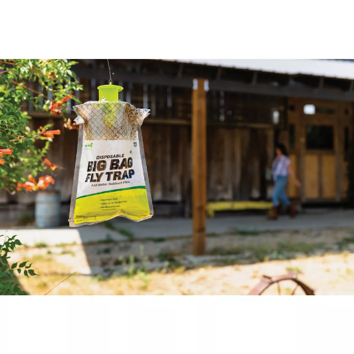 Rescue Big Bag Disposable Outdoor Fly Trap - photo 2