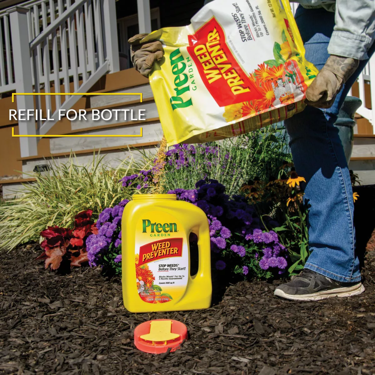 Preen 13 Lb. Ready To Use Granules Garden Weed Preventer - photo 4