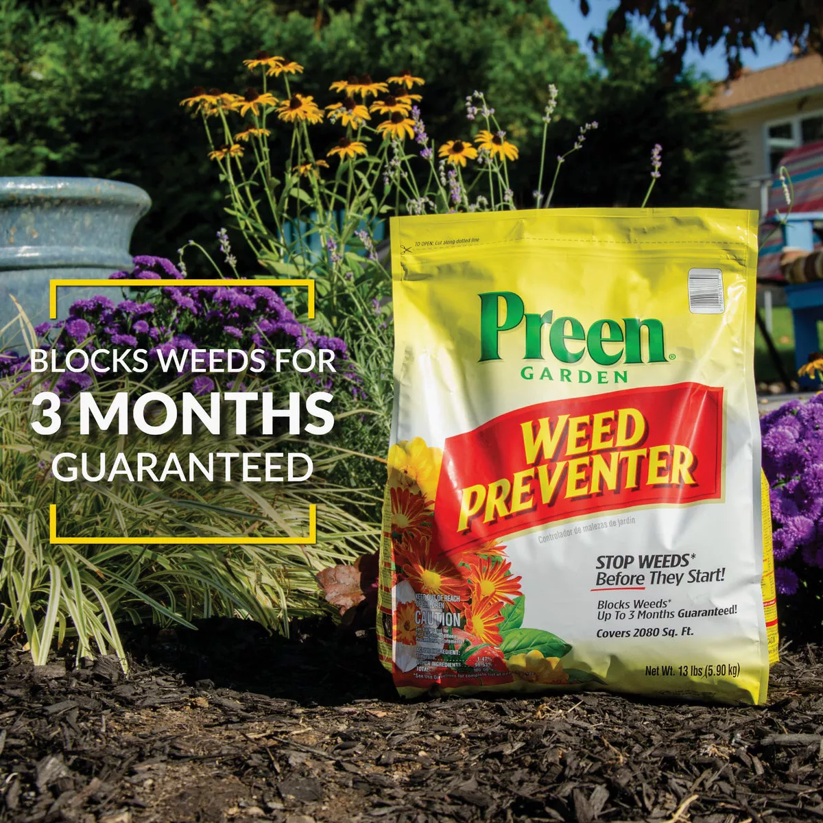 Preen 13 Lb. Ready To Use Granules Garden Weed Preventer - photo 6