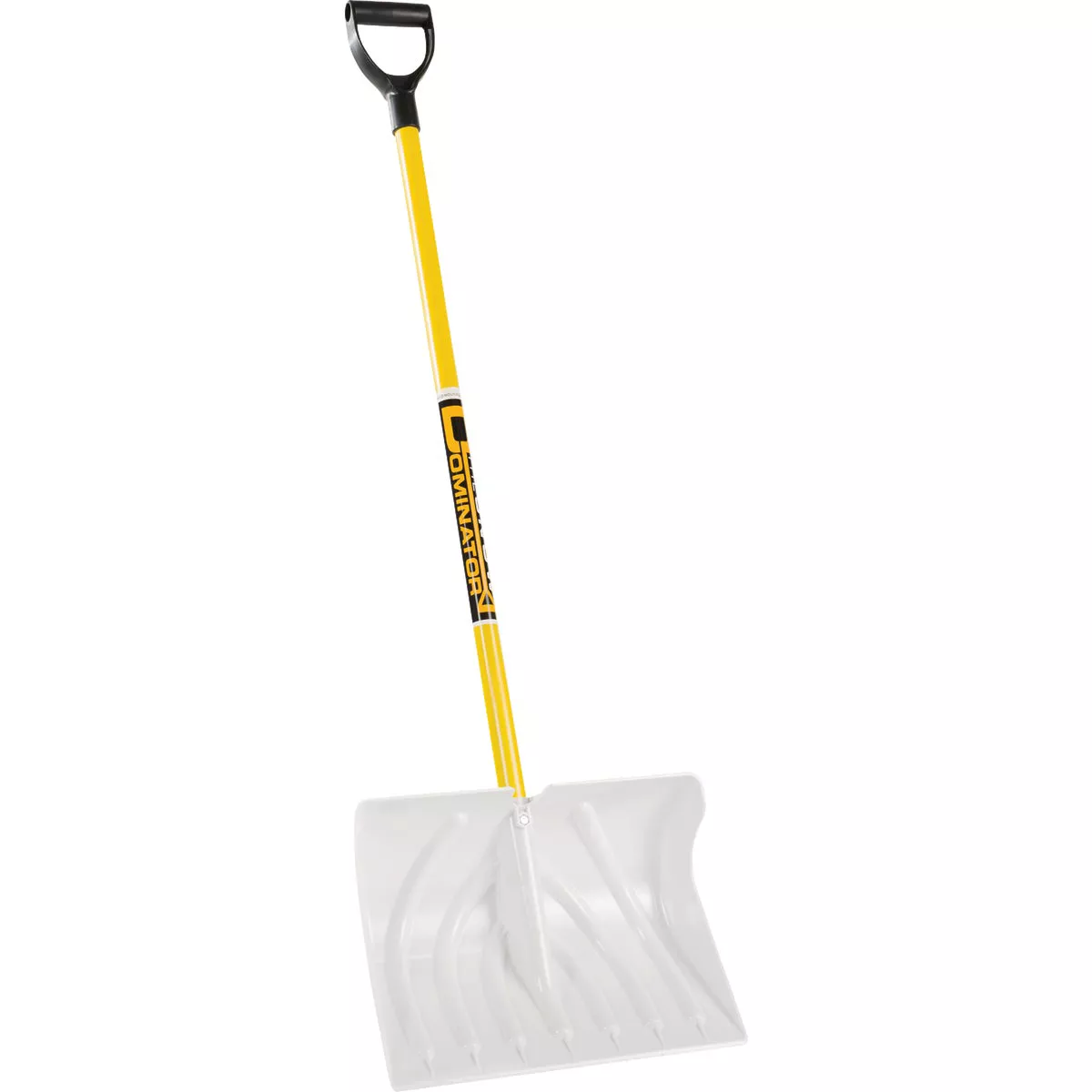 The Snow Dominator 18 In. Scoop Pusher Combo