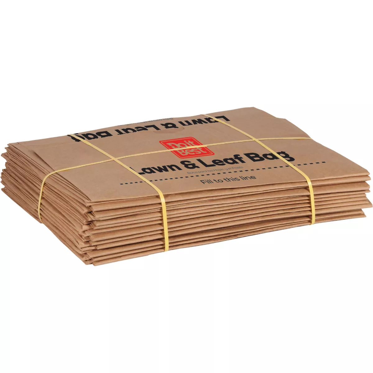 Do it Best 30 Gal. Natural Kraft Paper Yard Waste Lawn & Leaf Bag (15-Count) - photo 2