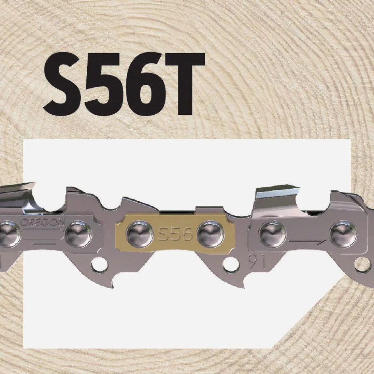 Oregon S56T AdvanceCut Chainsaw Chains 2-Pack, for 16 In. Bar - 56 Drive Links - fits Makita, Echo, Husqvarna, Craftsman, Poulan and more - photo 6